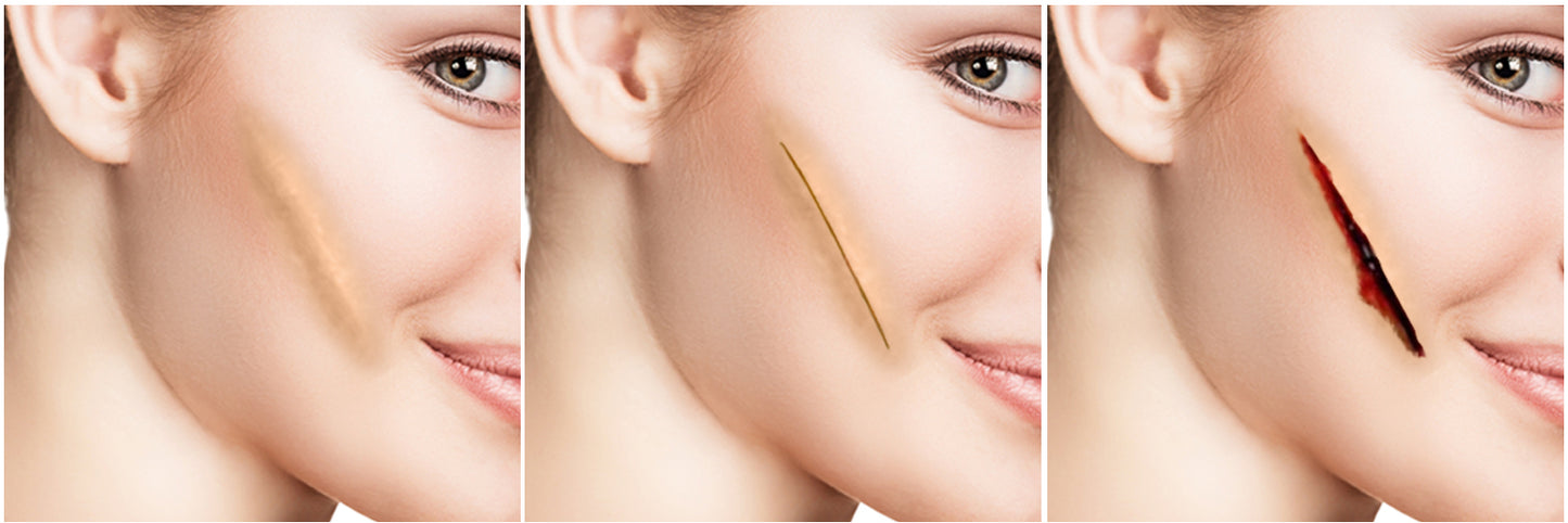 SFX Halloween Makeup Kit – Fake Blood & Scars