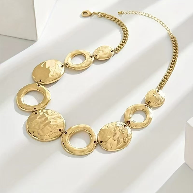 Women's Handmade Gold Necklace
