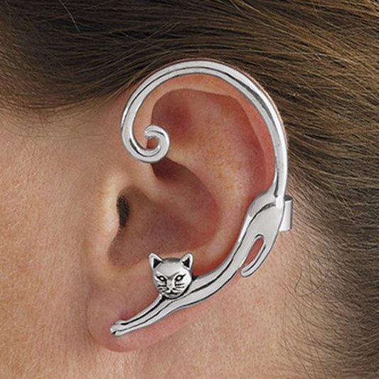 One-Piece Rock Cat Earring