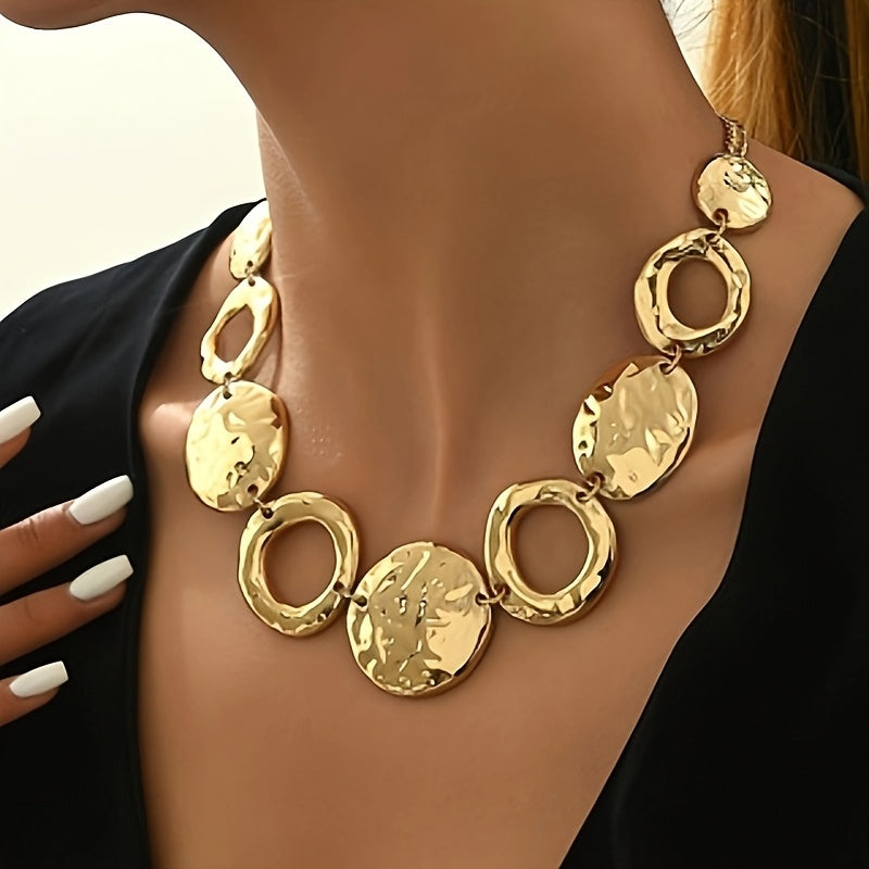 Women's Handmade Gold Necklace