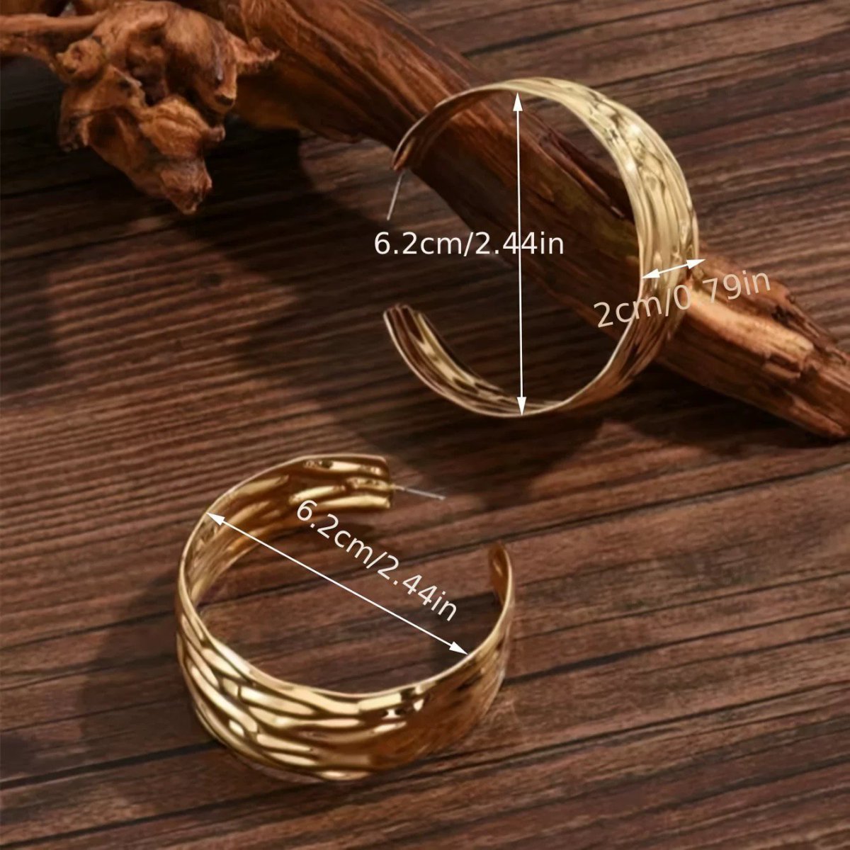 Bold Statement Gold Hoop Earrings for Women