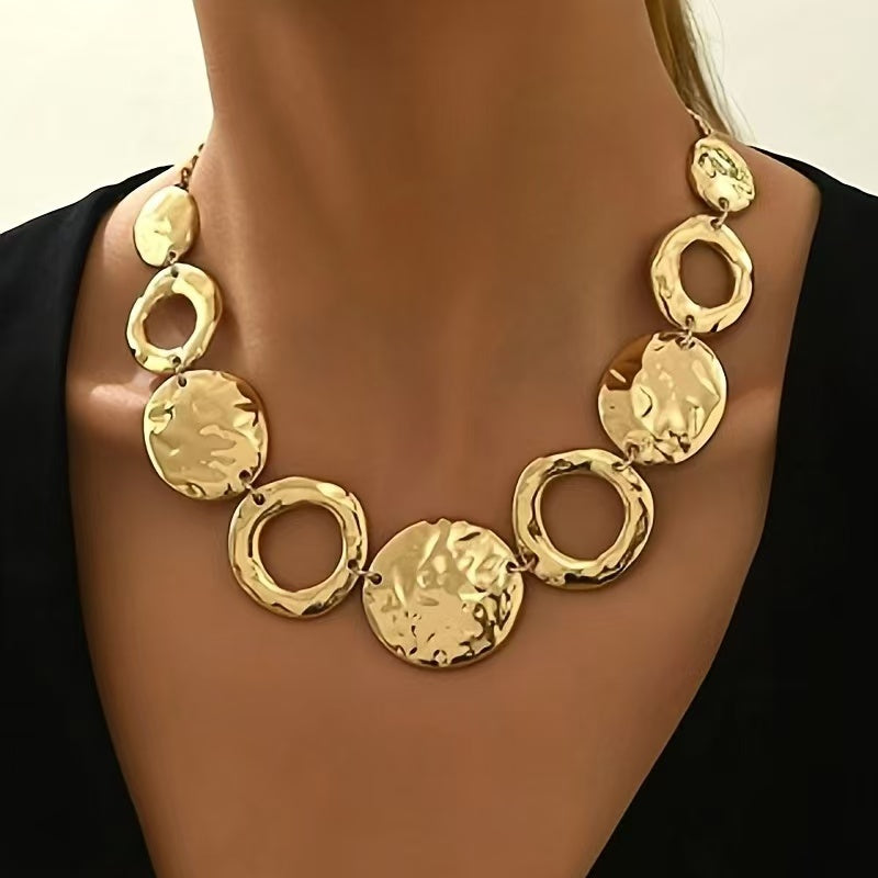 Women's Handmade Gold Necklace