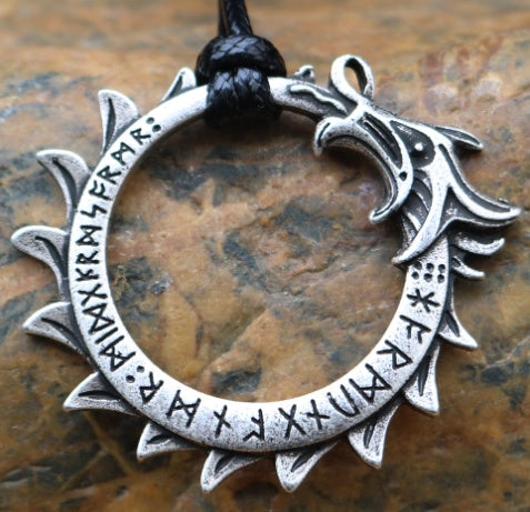Viking Rune Necklace for Men