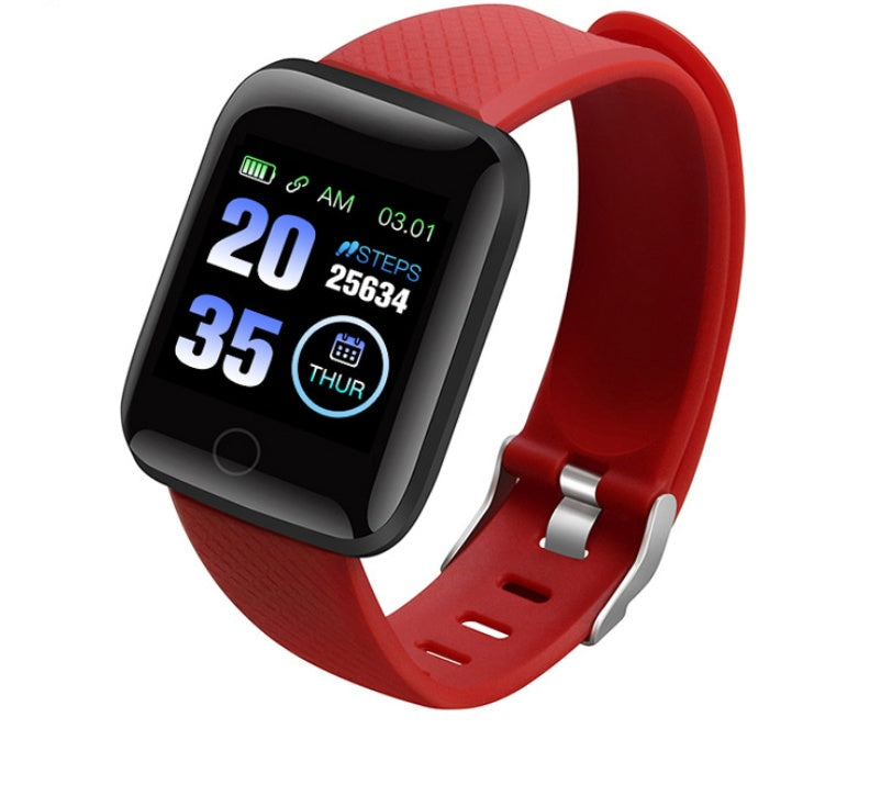 Fitness Tracker with Call & Message Reminder Function