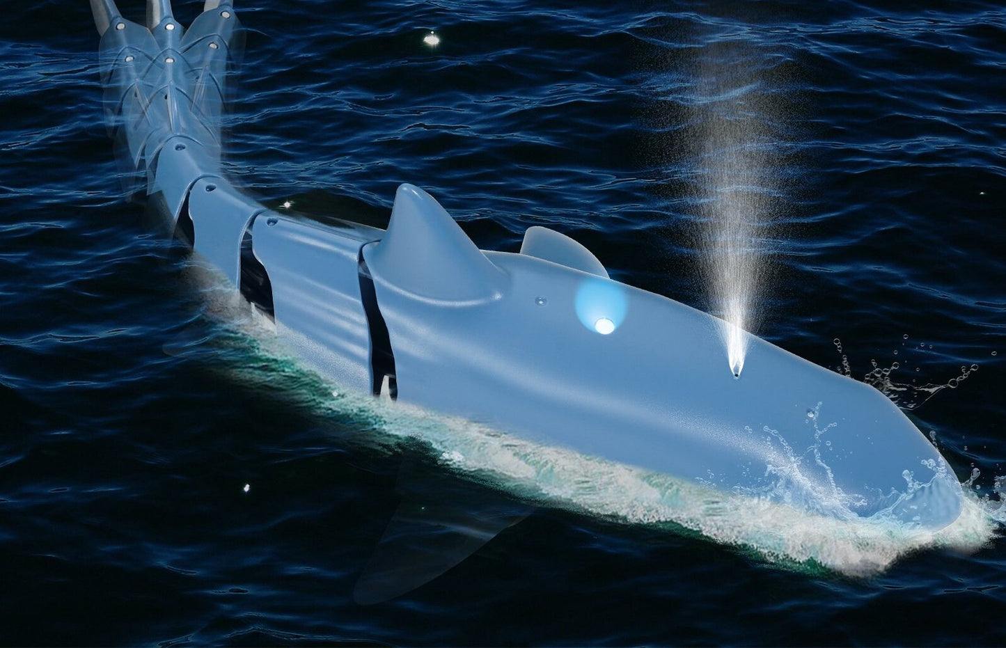 Shark RC toy swimming in water – fun gift for kids